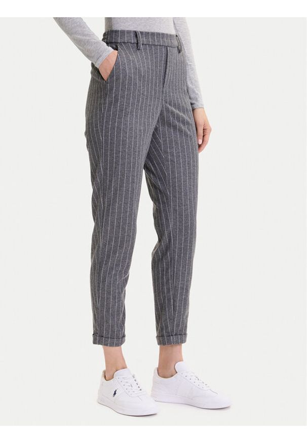 Vero Moda Chinosy Maya 10331952 Szary Tapered Fit. Kolor: szary. Materiał: syntetyk