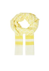 TOMMY HILFIGER - Tommy Hilfiger Szalik Beach Summer Mono Scarf AW0AW16030 Żółty. Kolor: żółty. Materiał: materiał