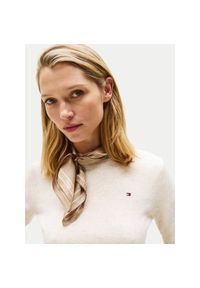 TOMMY HILFIGER - Apaszka Tommy Hilfiger. Kolor: beżowy