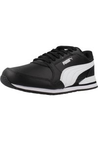 Puma - Buty na co dzień młodzieżowe PUMA ST RUNNER V3. Okazja: na co dzień. Kolor: czarny. Materiał: skóra