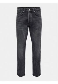 Only & Sons Jeansy Yoke 22027850 Czarny Tapered Fit. Kolor: czarny #6