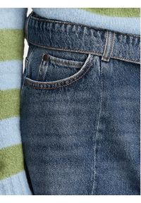 Weekend Max Mara Jeansy Madia 2625186081 Granatowy Wide Leg. Kolor: niebieski #4