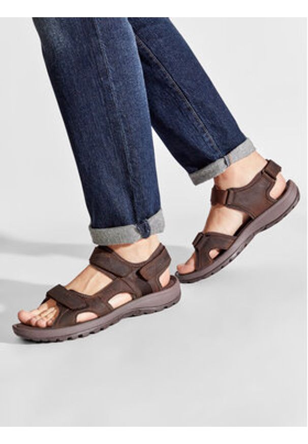 Merrell Sandały Sandspur 2 Convert J002711 Brązowy. Kolor: brązowy. Materiał: nubuk, skóra