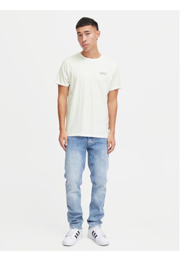 Blend T-Shirt 20716513 Biały Regular Fit. Kolor: biały. Materiał: bawełna