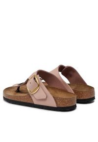 Birkenstock Japonki Gizeh 1027113 Różowy. Kolor: różowy. Materiał: nubuk, skóra #4