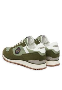 Napapijri Sneakersy NP0A8AAO Zielony. Kolor: zielony. Materiał: skóra #5