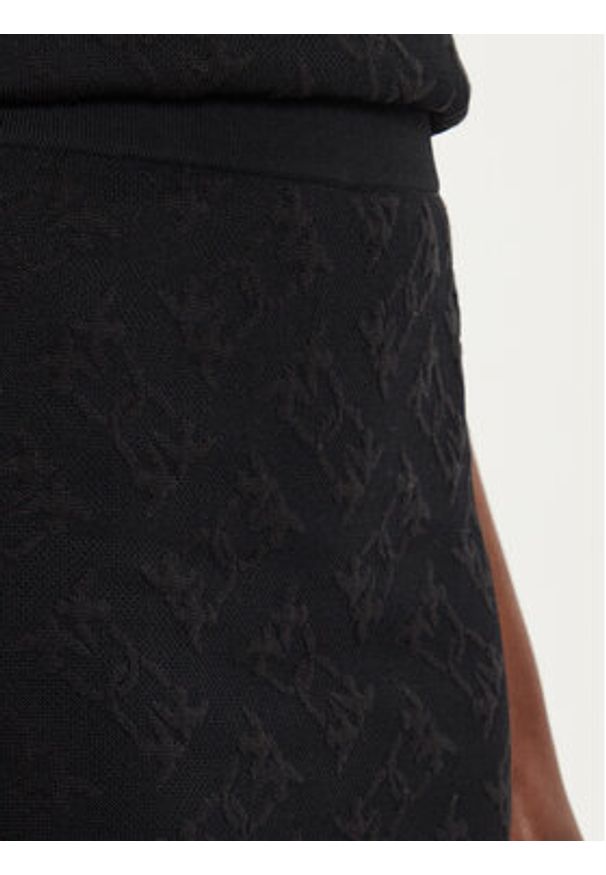 Pinko - PINKO Spódnica ołówkowa Gonna 103973 A21T Czarny Slim Fit. Kolor: czarny. Materiał: lyocell, syntetyk