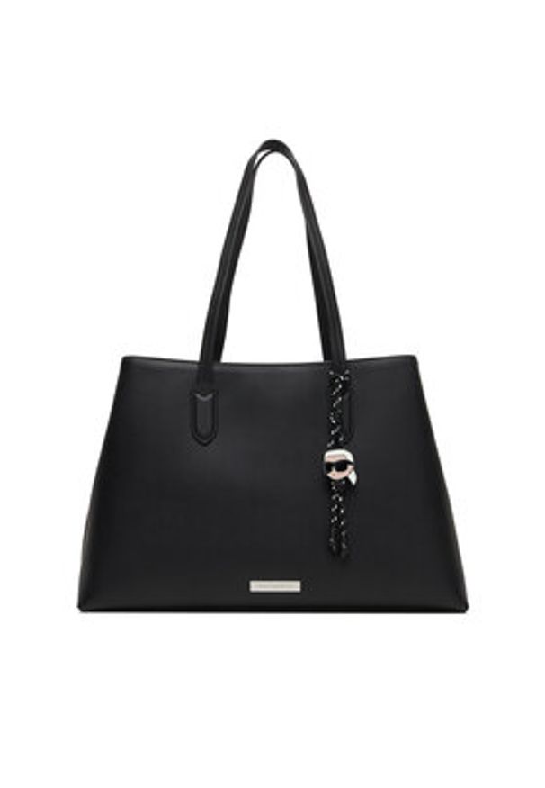 Karl Lagerfeld - KARL LAGERFELD Torebka B1W30001 Czarny. Kolor: czarny. Materiał: skórzane