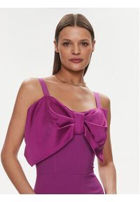 Rinascimento Sukienka koktajlowa CFC0117420003 Fioletowy Slim Fit. Kolor: fioletowy. Materiał: syntetyk. Styl: wizytowy #3