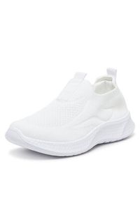 Jenny - JENNY Sneakersy WFA270923-2 Biały. Kolor: biały. Materiał: materiał