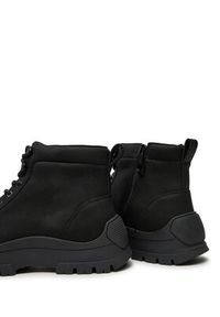 Calvin Klein Jeans Trapery Hybrid Wp Boot Laceup Rebellious YM0YM01077 Czarny. Kolor: czarny. Materiał: skóra #5