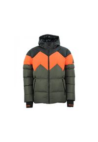 PEAK MOUNTAIN - Kurtka narciarska Peak Mountain. Kolor: zielony. Sezon: zima. Sport: narciarstwo #1