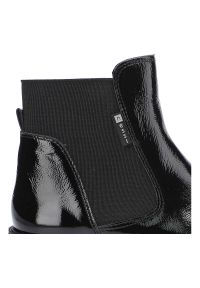 Czarne Botki Nessi Damskie Modne Obuwie Jesienne. Okazja: na co dzień. Kolor: czarny. Materiał: guma, materiał, jeans, lakier, skóra. Szerokość cholewki: normalna. Sezon: jesień. Styl: klasyczny, casual, elegancki #3