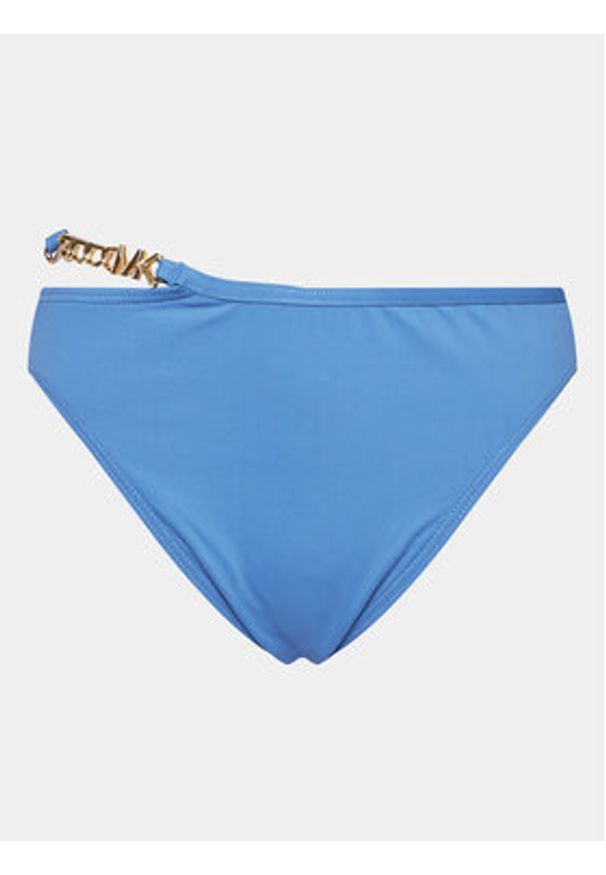 MICHAEL Michael Kors Dół od bikini MM1K034 Niebieski. Kolor: niebieski. Materiał: syntetyk