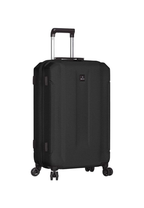 Sirocco walizka T-1177/3-M ABS czarny. Kolor: czarny