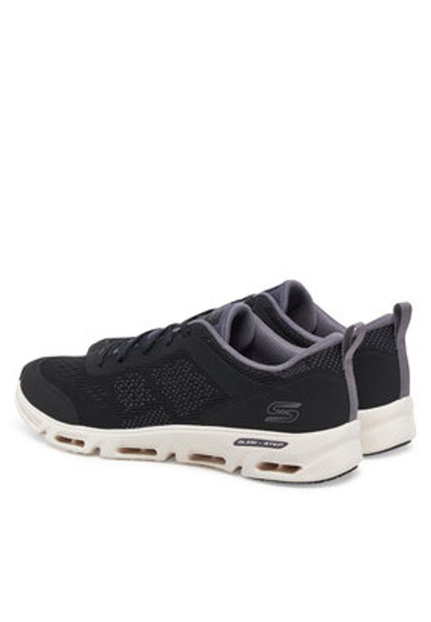 skechers - Skechers Sneakersy Glide-Step Gratify - Lume 104607/BKNT Czarny. Kolor: czarny. Materiał: materiał