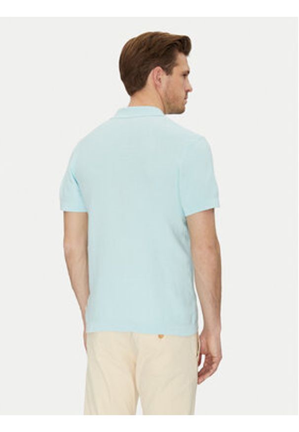 Blend Polo 20718361 Zielony Regular Fit. Typ kołnierza: polo. Kolor: zielony. Materiał: bawełna