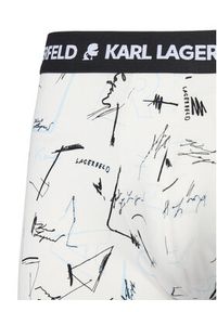 Karl Lagerfeld - KARL LAGERFELD Komplet 3 par bokserek A3M47013 Kolorowy. Materiał: bawełna. Wzór: kolorowy #4