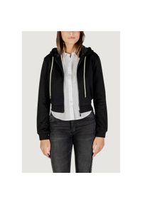 Guess Active - Bluza Kobieta GUESS ACTIVE 3D PEONY ZIPPER HOODIE JACKET. Kolor: czarny. Materiał: tkanina #1