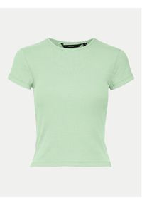 Vero Moda T-Shirt Chloe 10306894 Zielony Tight Fit. Kolor: zielony. Materiał: bawełna #4