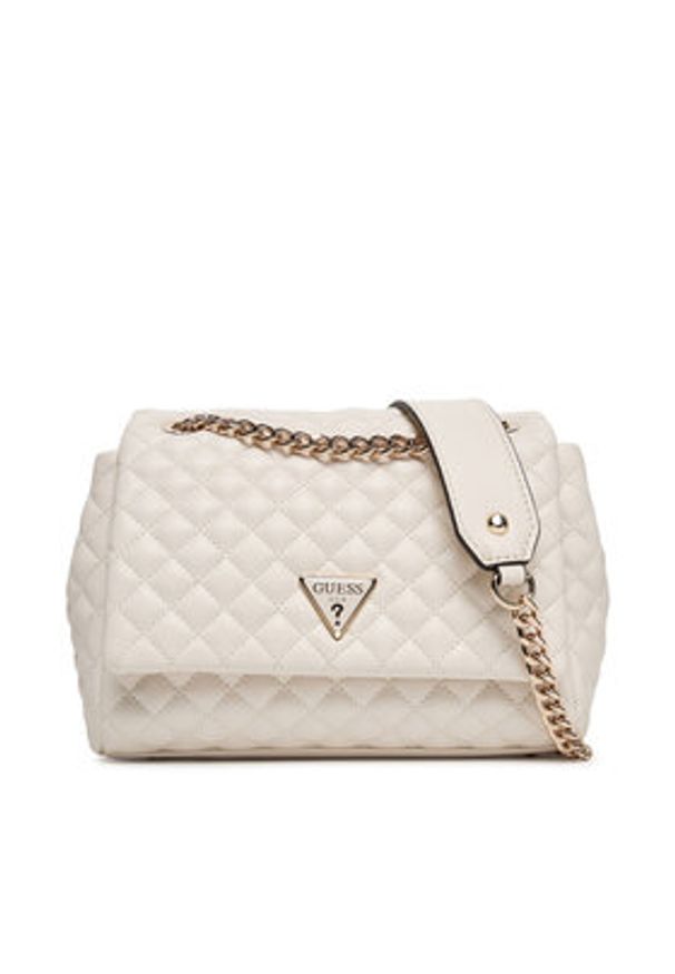 Guess Torebka Everlee HWQG86 79210 Biały. Kolor: biały. Materiał: skórzane