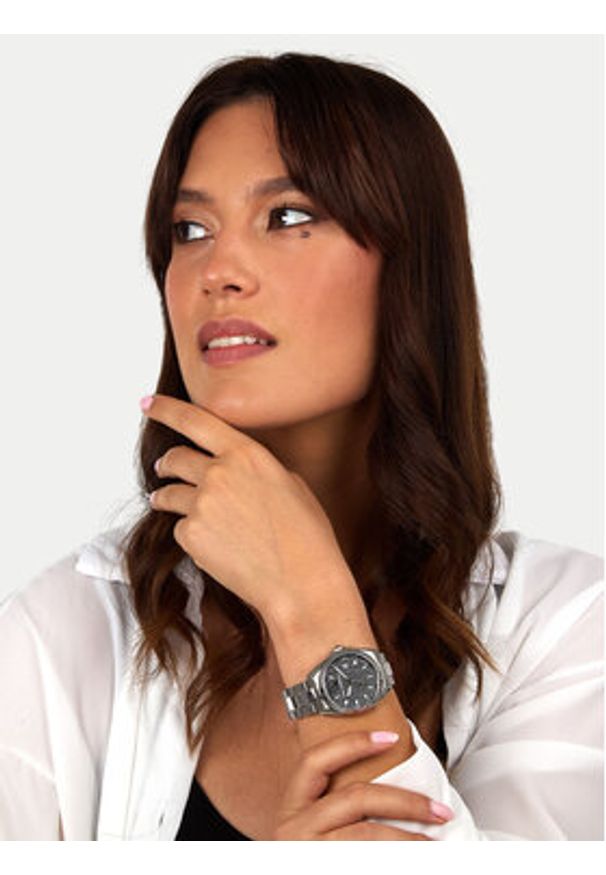 Karl Lagerfeld - KARL LAGERFELD Zegarek R0553101515 Srebrny. Kolor: srebrny