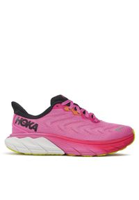 HOKA - Hoka Buty do biegania Arahi 6 1123195 Różowy. Kolor: różowy. Materiał: materiał