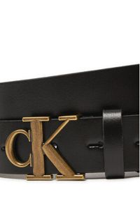 Calvin Klein Pasek Damski K60K612289 Czarny. Kolor: czarny. Materiał: skóra #2