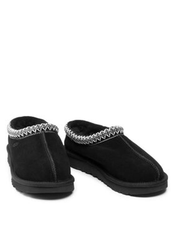 Ugg Śniegowce W Tasman 5955 Czarny. Kolor: czarny. Materiał: skóra, zamsz