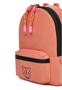 Pinko - PINKO Plecak Backpack Travel PE 25 PLTT 105114 A29U Koralowy. Kolor: pomarańczowy. Materiał: materiał #4