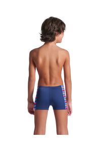 Arena - Szorty Kąpielowe Chłopięce Racing Stripe Swim Short. Kolor: niebieski