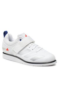 Adidas - adidas Buty na siłownię Powerlift 5 Weightlifting ID2474 Biały. Kolor: biały. Sport: fitness #2