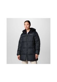 columbia - Płaszcz Zimowy Damski Columbia Puffect II Mid. Kolor: czarny. Długość: długie. Sezon: zima. Sport: narciarstwo #1