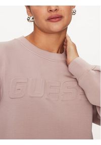 Guess Bluza V3BQ15 K7UW2 Różowy Regular Fit. Kolor: różowy. Materiał: wiskoza #3