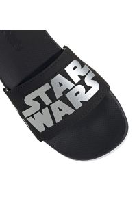 Adidas - Klapki adidas Adilette Comfort Star Wars Jr ID5237 czarne. Kolor: czarny. Materiał: syntetyk, guma. Wzór: motyw z bajki #5