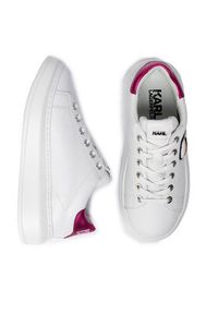 Karl Lagerfeld - KARL LAGERFELD Sneakersy KL62530 Biały. Kolor: biały. Materiał: skóra #6