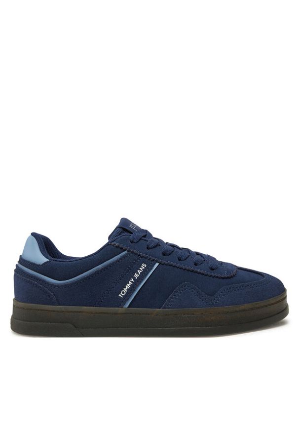 Tommy Jeans Sneakersy The Greenwich Suede EN0EN02696 Granatowy. Kolor: niebieski. Materiał: zamsz, skóra