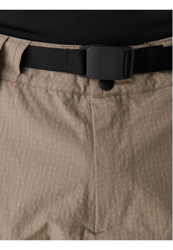 Quiksilver Spodnie narciarskie Snow Down Cargo EQYTP03231 Beżowy Relaxed Fit. Kolor: beżowy. Materiał: syntetyk. Sport: narciarstwo