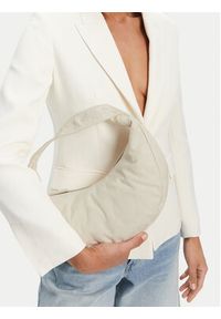 Calvin Klein Torebka Ckj Monogram Pinched Medium Shou LV04F3206G Écru