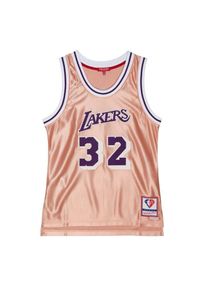 Mitchell & Ness - Koszulka kobieca NBA Los Angeles Lakers Magic Johnson. Kolor: różowy. Sport: koszykówka #1