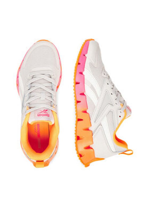 Reebok Sneakersy CEO-ZIG VECTOR AR30153W-SPY Szary. Kolor: szary. Materiał: skóra