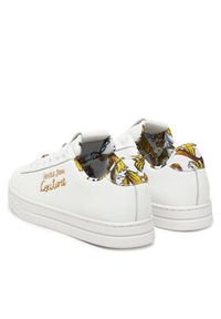 Versace Jeans Couture Sneakersy 78VA3SKL Biały. Kolor: biały. Materiał: skóra #4