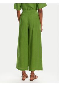 Marella Kuloty Silvana 2515131022 Zielony Regular Fit. Kolor: zielony. Materiał: len #5