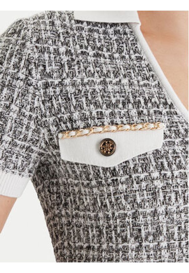 Guess Sweter W6RR27 Z0361 Szary Regular Fit. Kolor: szary. Materiał: syntetyk