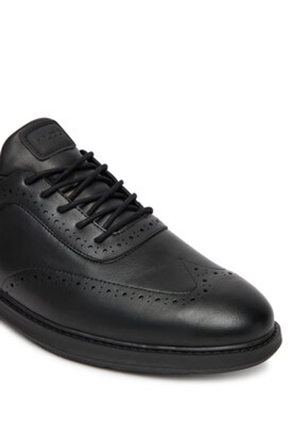 Aldo Sneakersy Kalister 13876965 Czarny. Kolor: czarny. Materiał: skóra