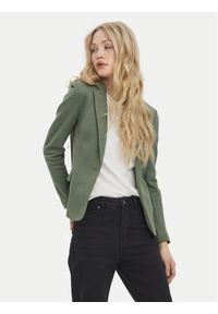 Vero Moda Marynarka Julia 10154123 Zielony Regular Fit. Kolor: zielony. Materiał: wiskoza, syntetyk #1