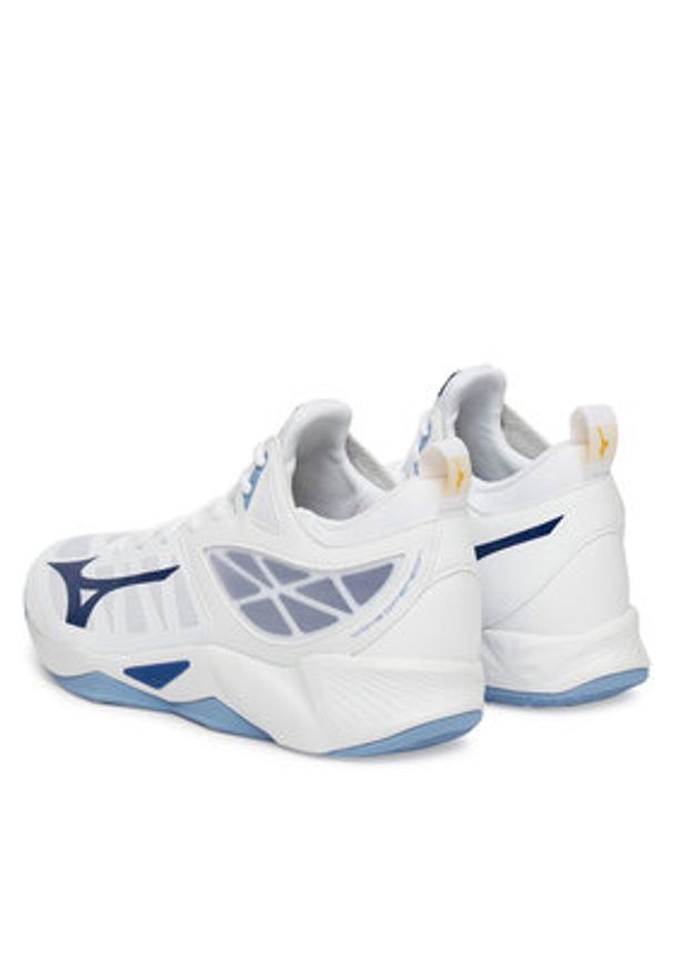 Mizuno Buty halowe Wave Dimension Mid V1GA2245 Biały. Kolor: biały. Materiał: materiał. Model: Mizuno Wave