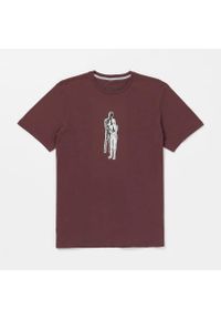 Koszulka Volcom Held merlot. Kolor: czerwony. Sport: skateboard #1