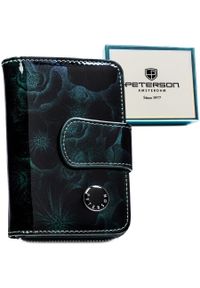 Portfel damski Peterson PTN PS115-FDS zielony. Kolor: zielony