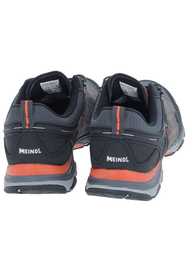 MEINDL - Buty turystyczne męskie Meindl Ontario Gore-Tex. Kolor: czerwony, szary, wielokolorowy. Technologia: Gore-Tex. Sport: turystyka piesza